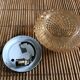 Molded glass ceiling light