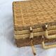 Valise cartable en osier