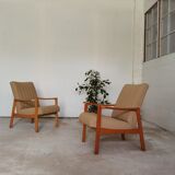 Pair of armchairs by Jitona Sobeslav 1960