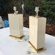 Paire de lampes vintage Jean-Claude Mahey
