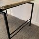 Vintage coffee table in wood and metal years 60/70