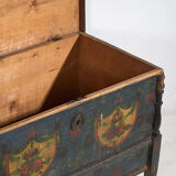 Old hand-painted mallet – Central Europe (circa 1850)