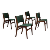Années 1960, design danois par Erik Buch, ensemble de 4 chaises de salle à manger modèle 89.
