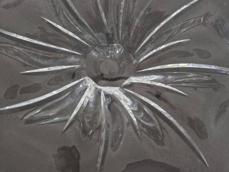 Baccarat Crystal - Centerpiece, crystal fruit bowl