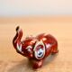 Éléphant en céramique vintage