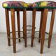 3 art deco bar stools