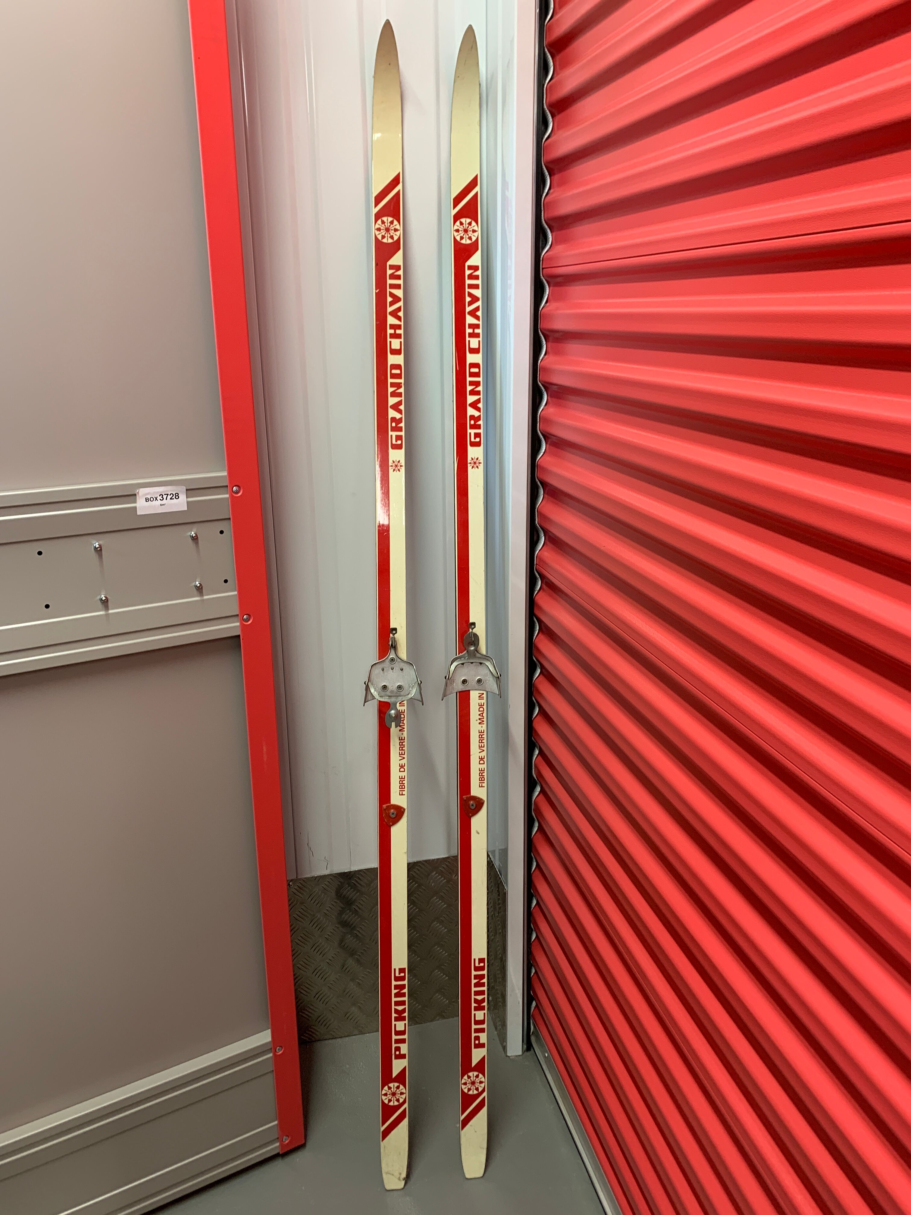 Ancienne paire de skis