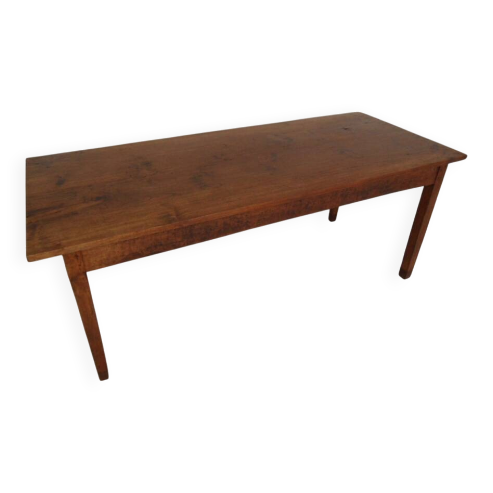 Antique oak French dining table