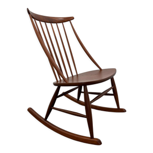 Rocking chair par Illum Wikkelsø