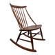 Mid-Century Rocking Chair by Illum Wikkelsø for Niels Eilersen
