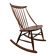 Mid-Century Rocking Chair by Illum Wikkelsø for Niels Eilersen