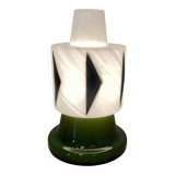 Opaline lamp "Scandinavian design 1950".