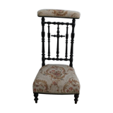 Prie-Dieu Napoleon III in blackened pear tree