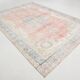 8x11 Dusty Red Vintage Persian Rug, 243x347Cm