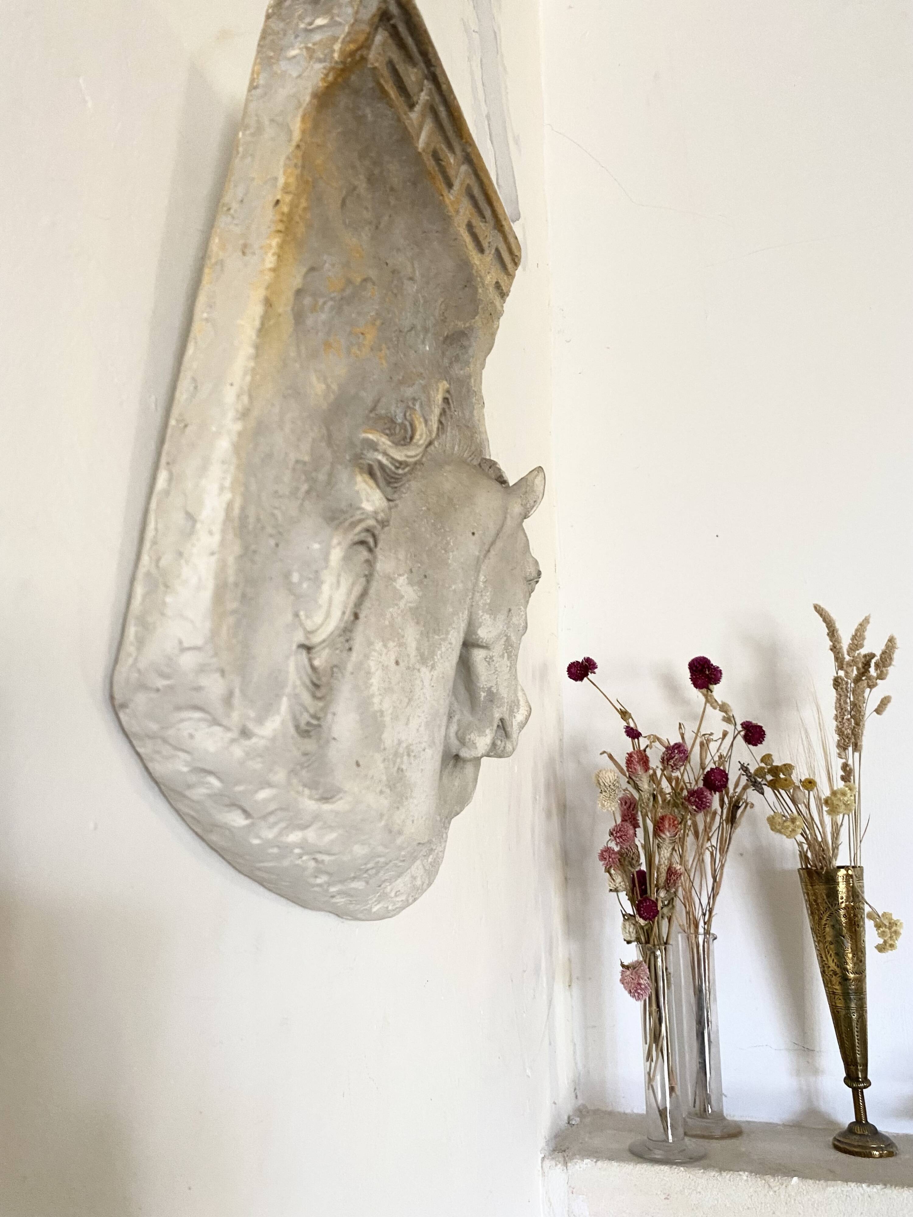 Hanging sculpture Greek Museum