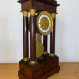 Empire pendule in mahogany cuba Leroy in Paris