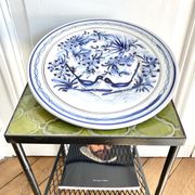 Decorative plate ceramic birds