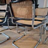 Set of 4 B32 chairs and 2 B64 Breuer armchairs