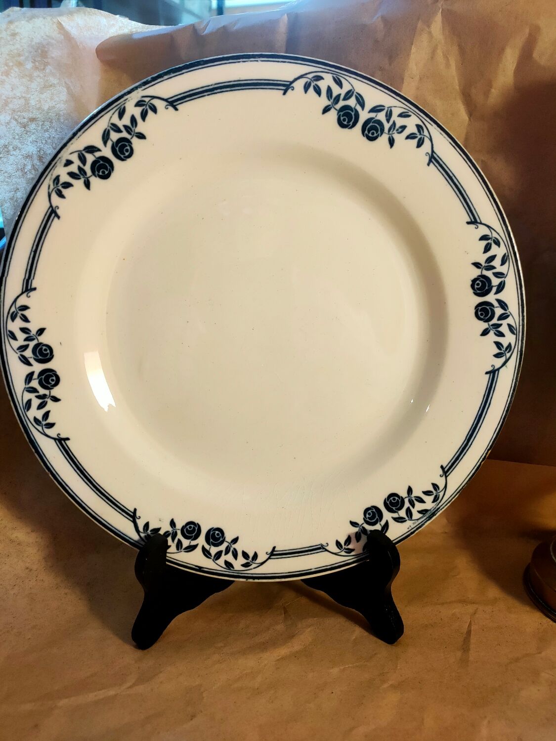 Plate iron earth Salins