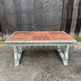 Table with carved legs