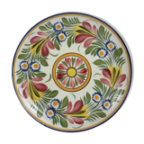 Flat ceramic underside of Quimper Henriot