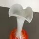 Pop Art "Flame" opaline Florence vase, 1970s, Italy