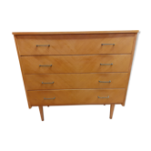 Commode 4 tiroirs année 1970
