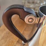 Vintage stainless steel milk jug