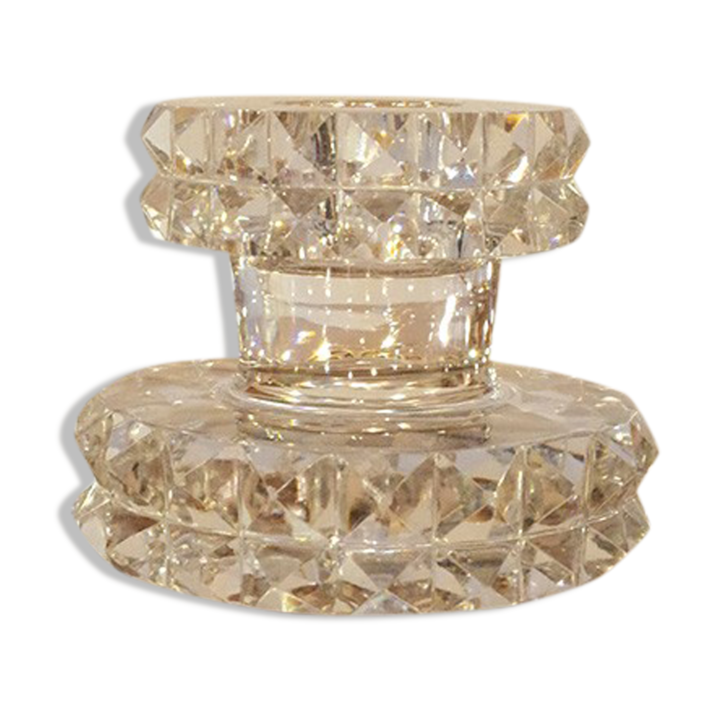 Bougeoir en Cristal Saint Louis