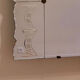Large antique Art Deco Venetian mirror 203x100