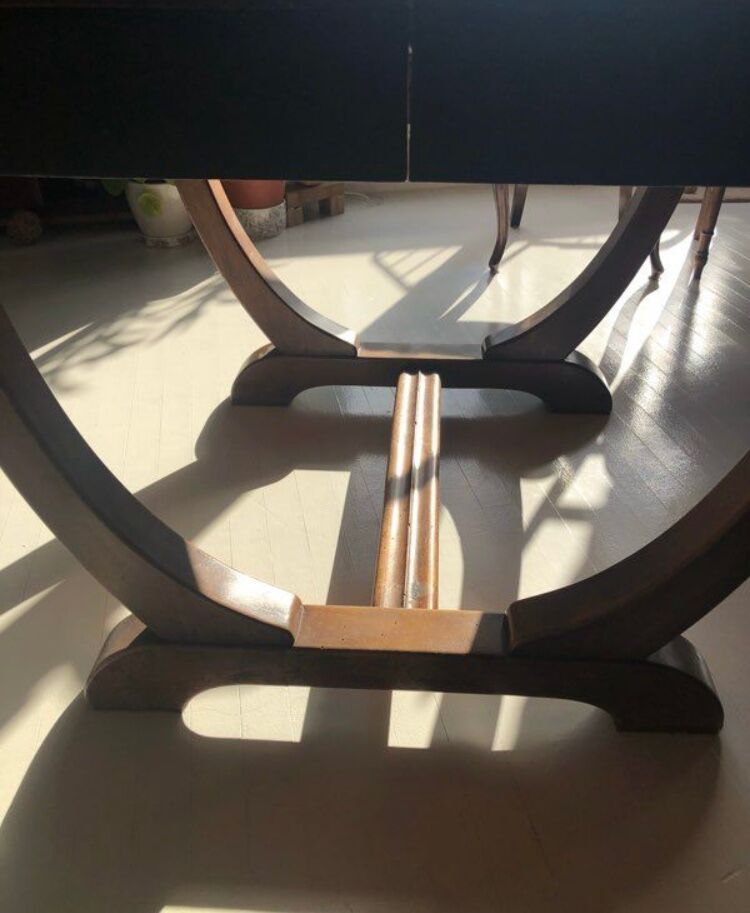 Art deco style dining table