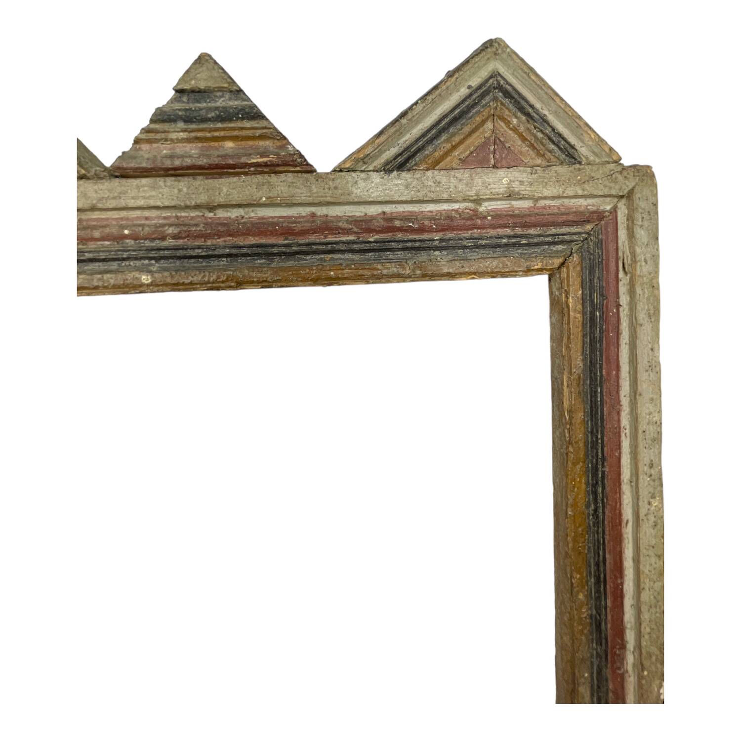 Old Auvergne popular art frame