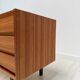 1960s vintage mid-century walnut low sideboard / credenza