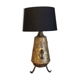 Lampe dorée