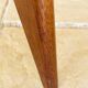 Table d’appoint vintage , pieds compas , circa 1960s