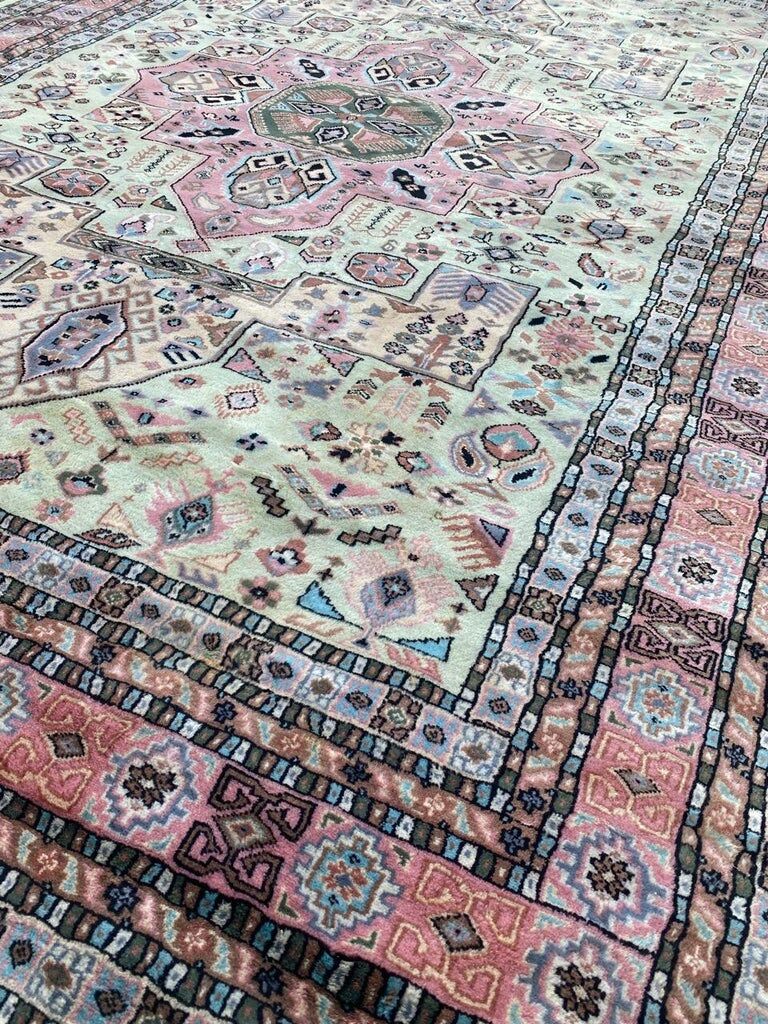 Vintage Pakistani geometric rugs