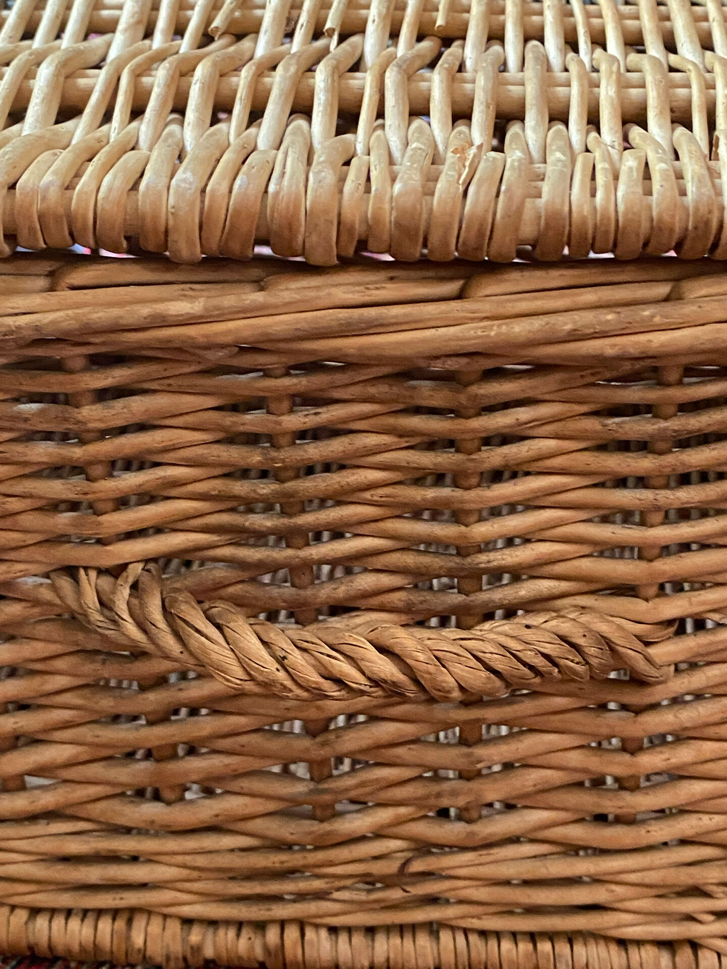 Wicker basket Fortnum & Mason