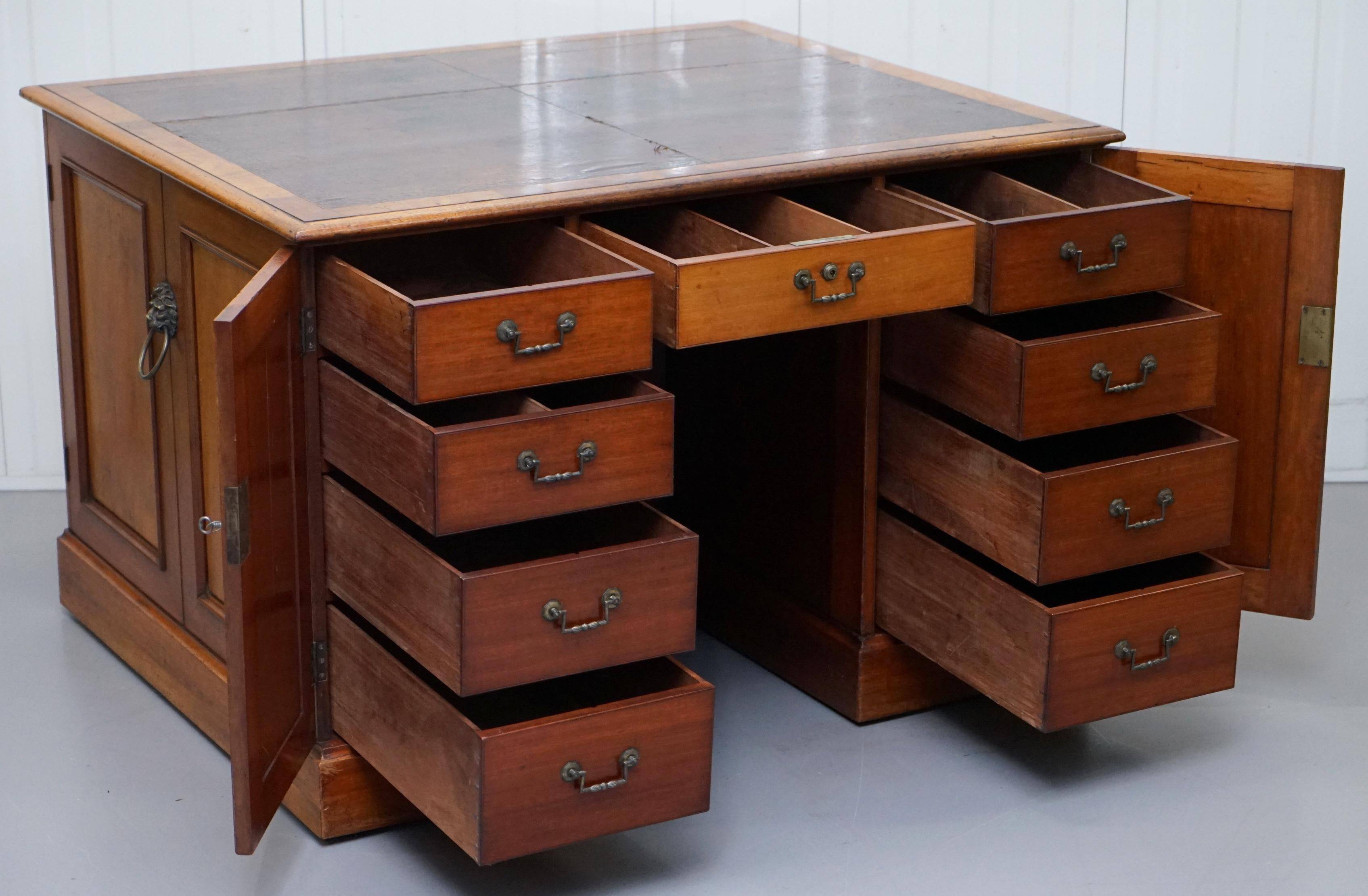 Double-sided post office bureau Gillows 1794 George III