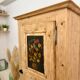 Solid wood cupboard