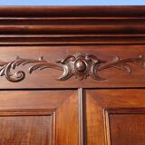 Louis Philippe style walnut wardrobe