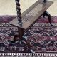 English partition furniture in oak, early 20th century