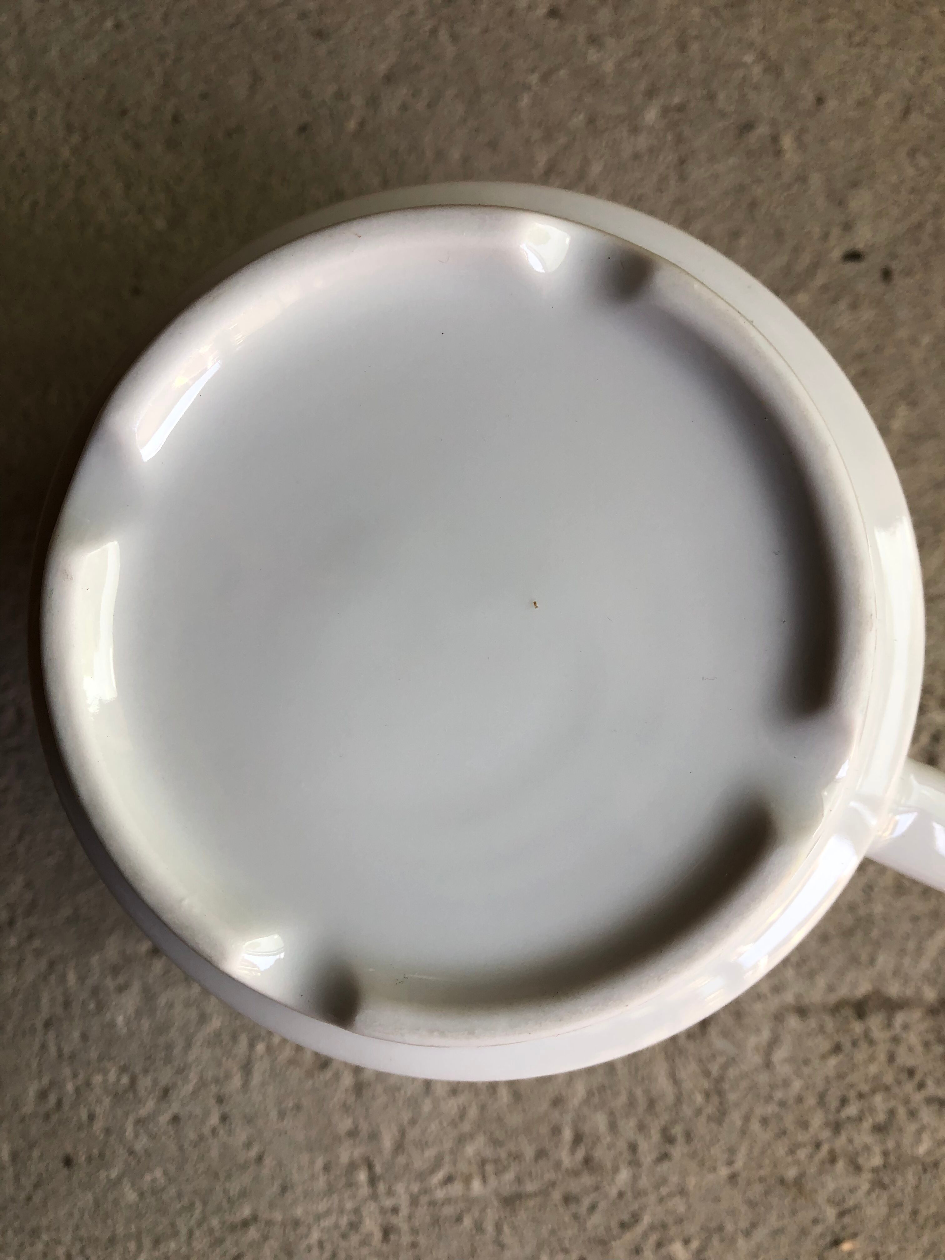 Vintage bistro cup lot