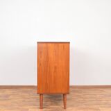 Mid-Century Danish Teak Tambour Doors Sideboard, 1960s.