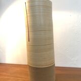 Sandstone roll vase, 80s
