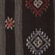 Vintage Turkish kilim, handwoven, 227x324 cm.