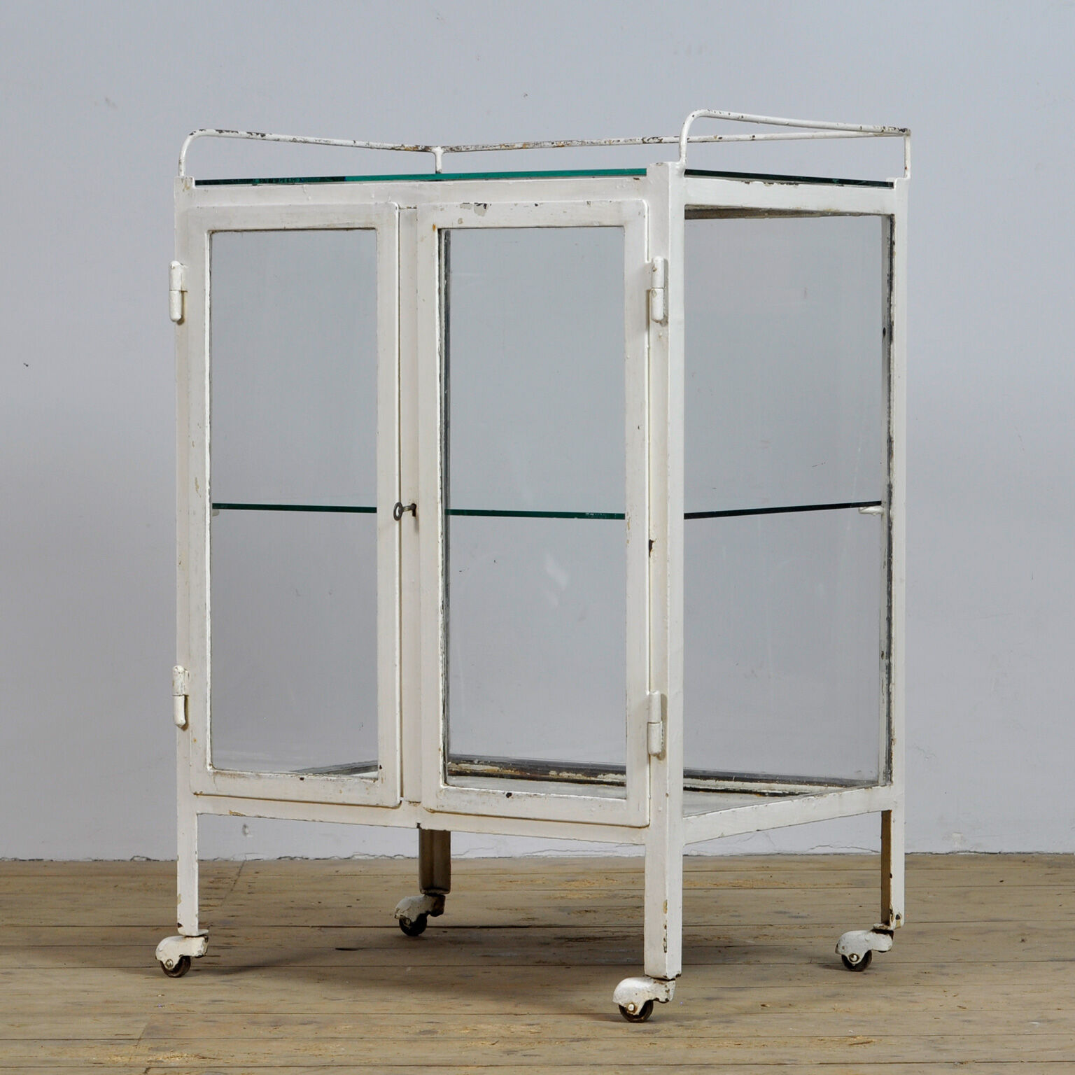 Vintage Iron Medical Trolley, 1930s