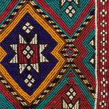 Small Vintage Turkish Kilim Rug 130x71 cm Wool Kelim