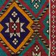Small Vintage Turkish Kilim Rug 130x71 cm Wool Kelim