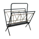 Metal and brass magazine holder