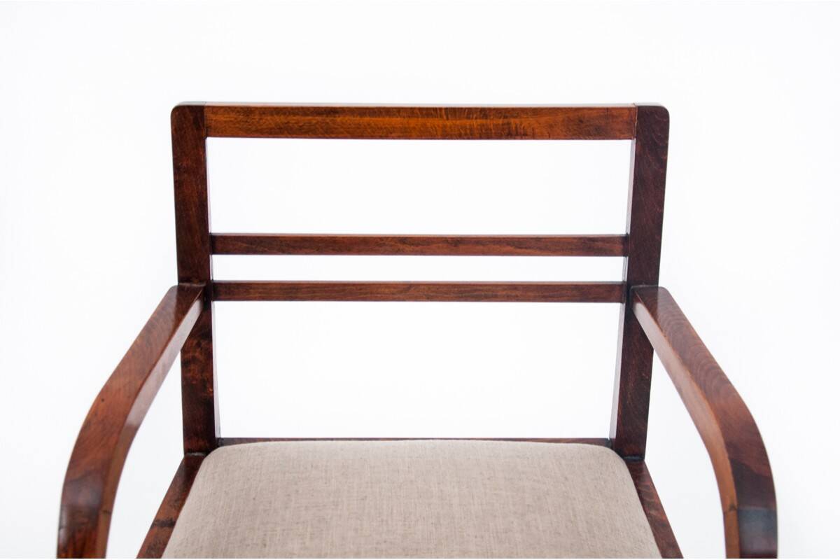 Art Deco armchair, Poland, 1930s. After renovation.